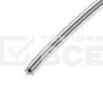 Леска для триммера Denzel двухкомпонентная звезда, 3,0 мм х 166 м, на DIN катушке EXTRA CORD, фото2