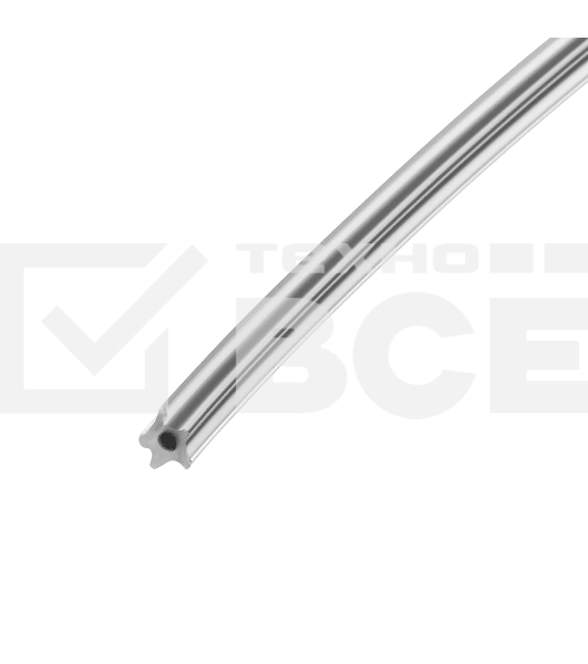 Леска для триммера Denzel двухкомпонентная звезда, 3,0 мм х 166 м, на DIN катушке EXTRA CORD