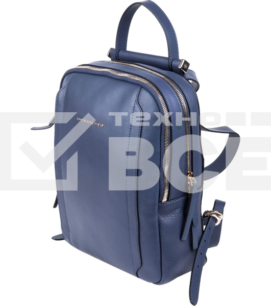 Рюкзак женский Piquadro Circle CA5566W92/BLU4 синий кожа