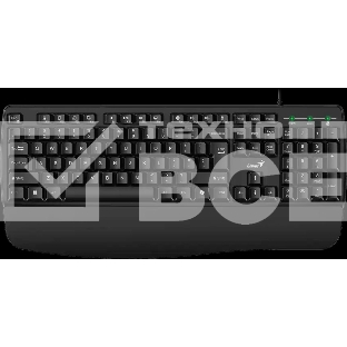 Клавиатура Genius KB-123 проводная, USB Type-A, чёрный