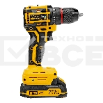 Дрель-шуруповерт Denzel CDH-BL-20, Аккумуляторная, 20В, 2 АКБ, Кейс, фото5