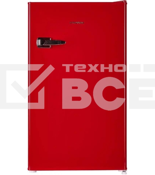 Холодильник Maunfeld MFF83RR красный однокамерный 85л