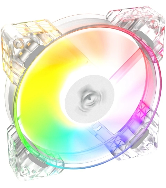 Вентилятор в корпус ALSEYE N12-W FAN 120mm, 700~1800rpm, 25.98~64.46CFM, 17.4~34.8dBA, PWM, WHITE, RTL