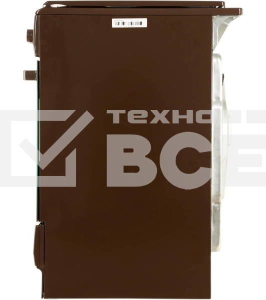 Плита электрическая Hansa FCEB53000 коричневый, конфорок 4 шт, духовка 69 л, 50 см x 85 см x 60 см