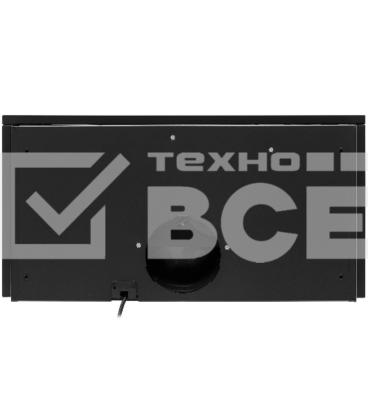 Вытяжка кухонная Krona KAMILLA T 600 BLACK (1 мотор)
