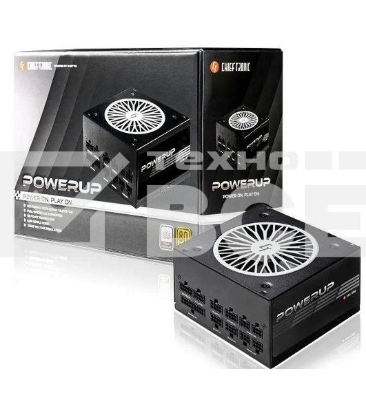 Блок питания Chieftec CHIEFTRONIC GPX-850FC, 850Вт, 80 PLUS Gold, модульный, 120мм, черный