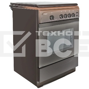 Плита газовая Gefest ПГ 1200 С6 К19 коричневый, конфорок 4 шт, духовка 63 л, 60 см x 85 см x 60 см