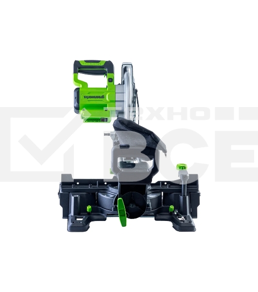 Торцовочная пила Greenworks GD24MS216 24V, бесщеточная, с протяжкой, без АКБ и ЗУ [1501707]