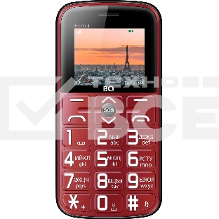 Мобильный телефон BQ 1851 Respect красный