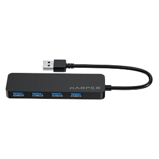USB-концентратор Harper HUB-04P, USB Type-A, USB/MicroUSB