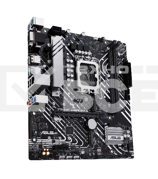 Материнская плата ASUS PRIME H610M-A-CSM, LGA 1700, Intel H610, 2xDDR5, 4xSATA, 2xM.2 PCIe 3.0 (x2, x4), 1xPCIe 4.0 x16, 1xPCIe x1, 1xHDMI, 1xDP, 1xVGA, 2xUSB-A 3.2 Gen 2, 4xUSB-A 2.0, 1x 1Gb LAN, 3x3.5 мм, 7.1, mATX