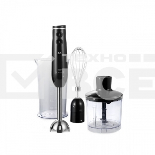 Блендер погружной BQ HB1031SS Black, Мощность 1000 Вт