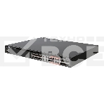 Коммутатор 4610-30P-O-AC-F Edge-corE AS4610-30P, 24-Port GE RJ45 port PoE+, last 8 ports Ultra-PoE, 960W PoE Bugdet, 4x10G SFP+, 2 port 20G QSFP+ for stacking, Broadcom Helix 4, Dual-core ARM Cortex A9 1GHz, dual 110-230VAC 600W hot-swappable PSUs, one fi, фото 1
