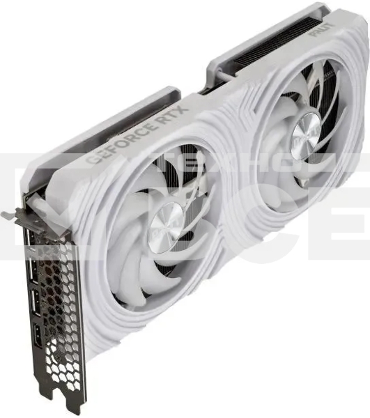 Видеокарта PALIT RTX4070 DUAL WHITE OC NVIDIA GeForce RTX 4070 12Gb PCI-E 4.0 192bit GDDR6 1920/20000 HDMIx1 DPx3 HDCP Ret