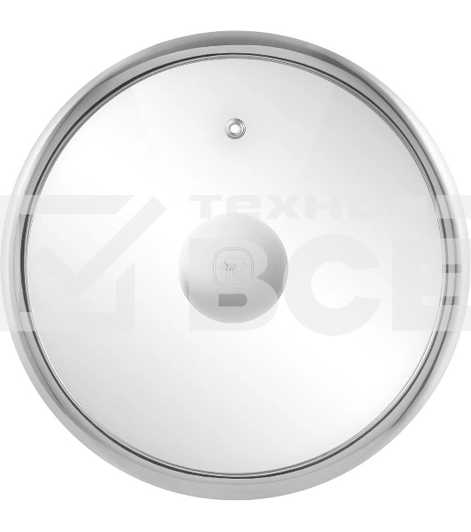 Крышка Rondell Modern RDA-1738, 24см, руч.серый