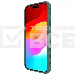 Чехол Super Frosted Shield Pro, темно-зеленый, (AP IP15 Plus), фото4