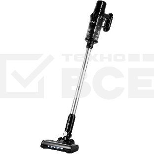 Пылесос вертикальный Kitfort КТ-5284 черный, питание от аккумулятора, 130 Вт, пылесборник 0,6 л