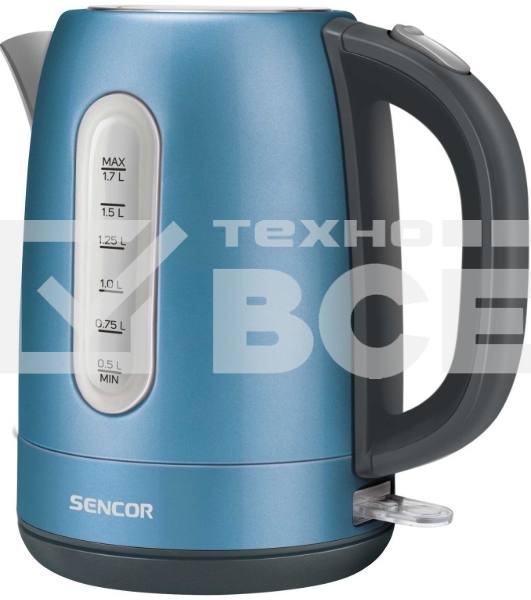 Чайник электрический Sencor SWK 1772BL 1.7 л, 2150 Вт, синий