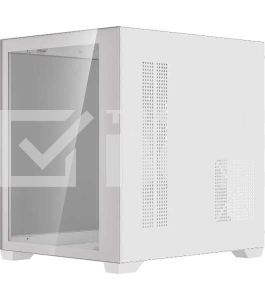 Компьютерный корпус Accord ACC-ZMS03W белый без БП mATX 3x120мм 1xUSB2.0 1xUSB3.0 1xUSB3.1 audio