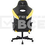 Кресло игровое Knight Thunder 5X черный/желтый эко.кожа крестов. металл, фото27