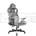 Кресло игровое Knight Outrider серый Light-19 крестов. металл, фото 1