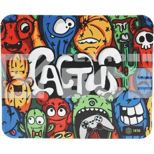 Коврик для мыши Cactus CS-MP-D03M Colorful Cacti 300x250x3мм