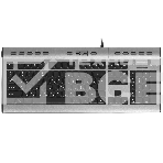 Клавиатура проводная A4Tech KLS-7MUU USB серебристый/черный, фото 1