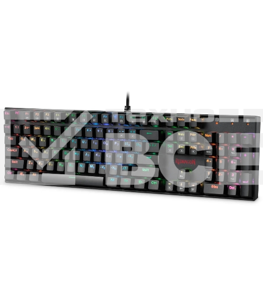 Клавиатура проводная игровая REDRAGON MITRA (USB, MAGN. RED, RGb)