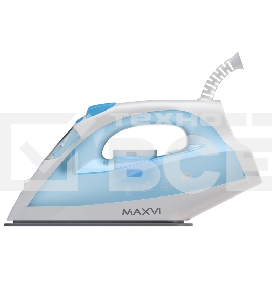 Утюг Maxvi SI1801 белый/голубой