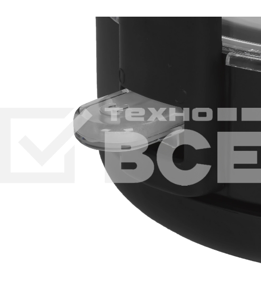 Чайник электрический Polaris PWK-1797-СGL, 2200вт, 1,8л, стекло, черный