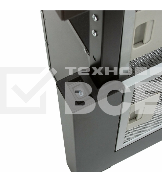 Вытяжка кухонная Eltronic телескопическая (77-13) черная