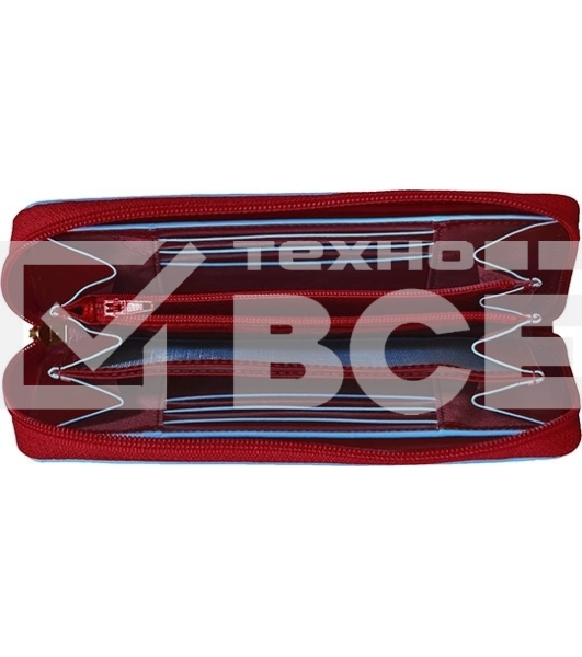 Кошелек женский Piquadro Blue Square PD3229B2/R красный натур.кожа