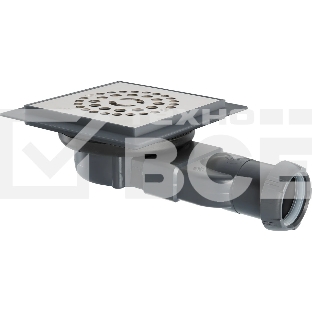 Трап точечный WIRQUIN Venisio Compact с решеткой 115*115