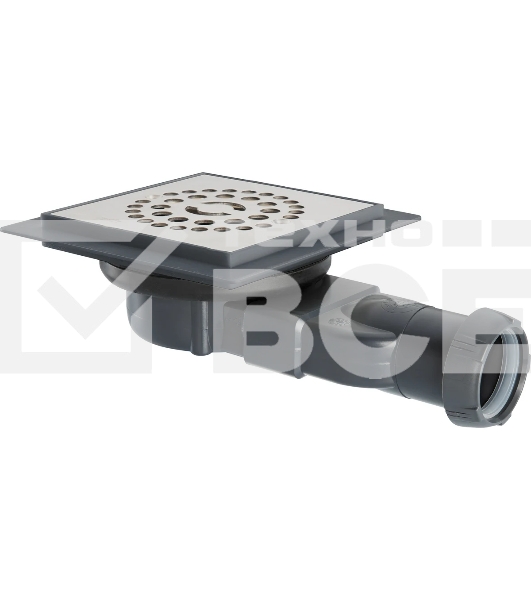 Трап точечный WIRQUIN Venisio Compact с решеткой 115*115