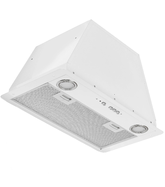 Вытяжка встраиваемая Elikor Flat 52П-650-К3Д белый, 50 см, 650 м³/ч, 36 дБ