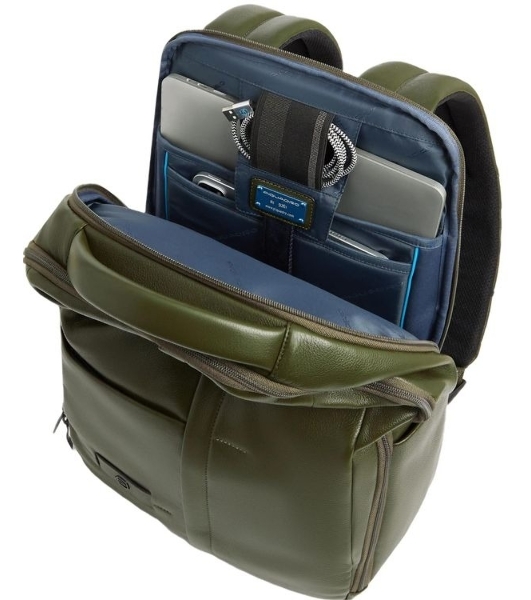 Рюкзак мужской Piquadro Russel CA6767W137/VE2 хаки кожа