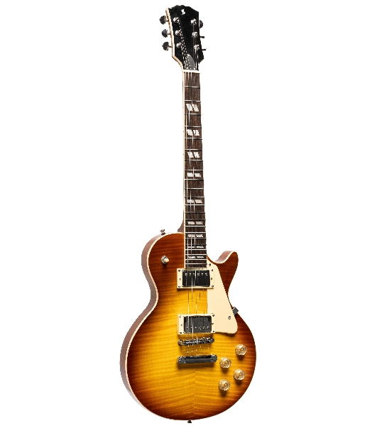 Электрогитара STAGG SEL-DLX TB BST 6-ти струнная, цвет Tobacco Burst
