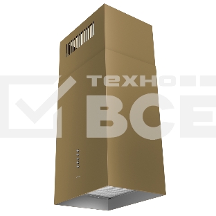 Вытяжка пристенная островная Maunfeld Bath Isla 401 золотой, 40 см, 1150 куб. м/ч, 52 дБ