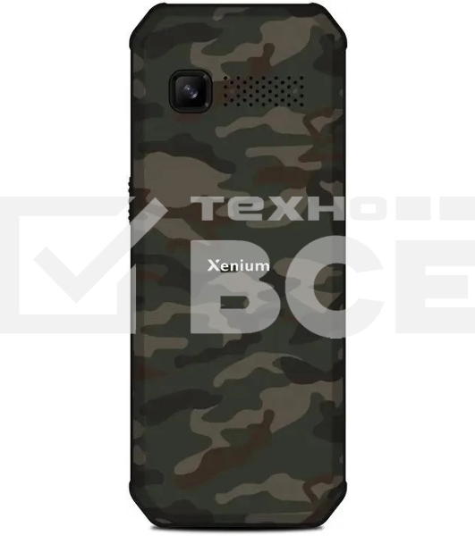 Мобильный телефон Xenium X300 зеленый камуфляж