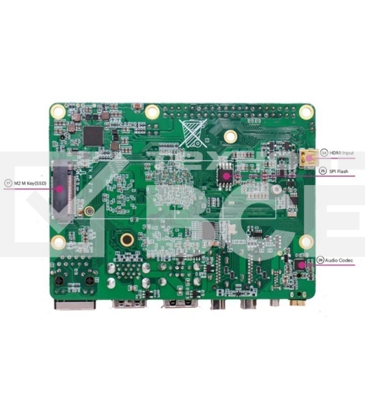 Одноплатный компьютер Radxa ROCK 5 Model B 8GB