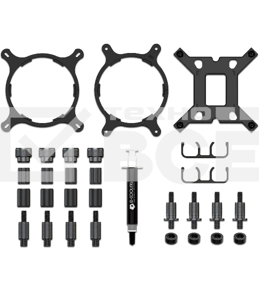 Система жидкостного охлаждения ID-Cooling FX240 PRO черный 120мм алюминий+медь 1800rpm 35.2db 4-pin 300W
