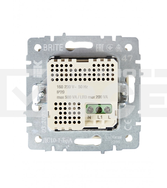 Датчик движения IEK BRITE ДС10-1-БрА BASE алюминий