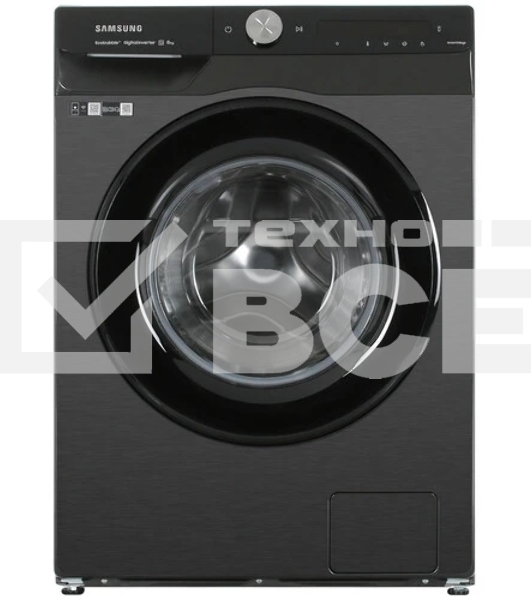 Стиральная машина Samsung WW80AG6S28ABLP серый загрузка фронтальная 8кг, 1200 об/мин, класс А
