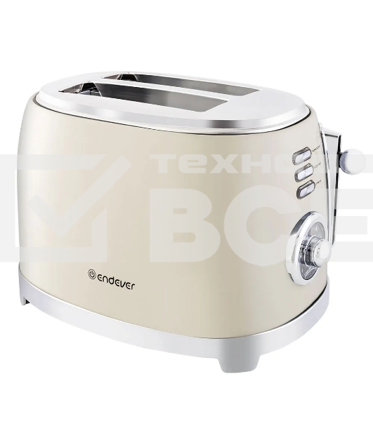 Тостер электрический ENDEVER Skyline ST-129 850 Вт, бежевый