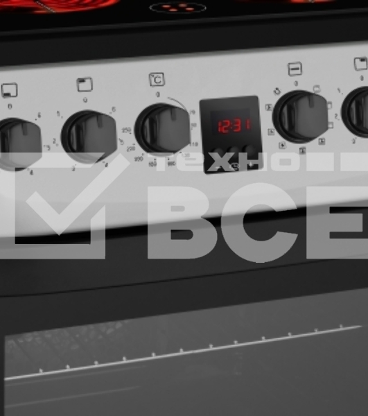 Плита электрическая Weissgauff WES 2V16 SE Premium Line серебристый, конфорок 4 электрических, духовка 50 л, 50 см x 85 см x 60 см