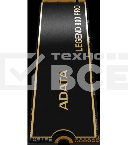 Твердотельный накопитель ADATA SSD LEGEND 900 PRO, 2000GB, M.2(22x80mm), NVMe 1.4, PCIe 4.0 x4, 3D NAND, R/W 7400/6500MB/s, IOPs н.д./н.д., TBW 1200, DWPD 0.3 (5 лет)