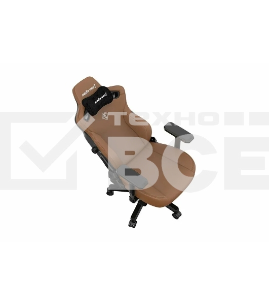 Кресло игровое Anda Seat Kaiser 3, цвет коричневый, размер L (120кг), материал ПВХ (модель AD12)