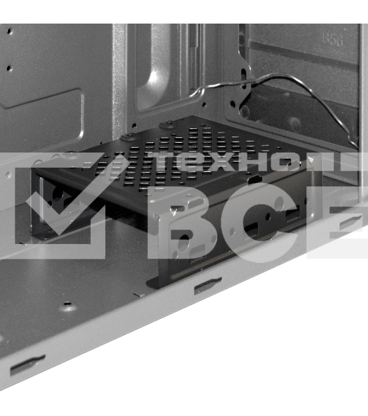 Компьютерный корпус Miditower ExeGate XP-333U-UNS500 (ATX, БП UNS500 с вент. 12см, 1хUSB/2хUSB 3.0, аудио, черный)