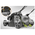 Газонокосилка CARVER LMG-2646HM бенз., 2.6 кВт, шир.46см колеса 7''/8'' травосб.65л мульчиров., фото5