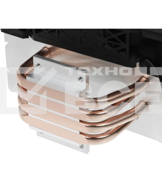 Устройство охлаждения(кулер) Accord ACC-4P12 Soc-AM5/AM4/1200/1700/1851 серебристый/черный 4-pin 31dB Al+Cu 180W 565gr brown box